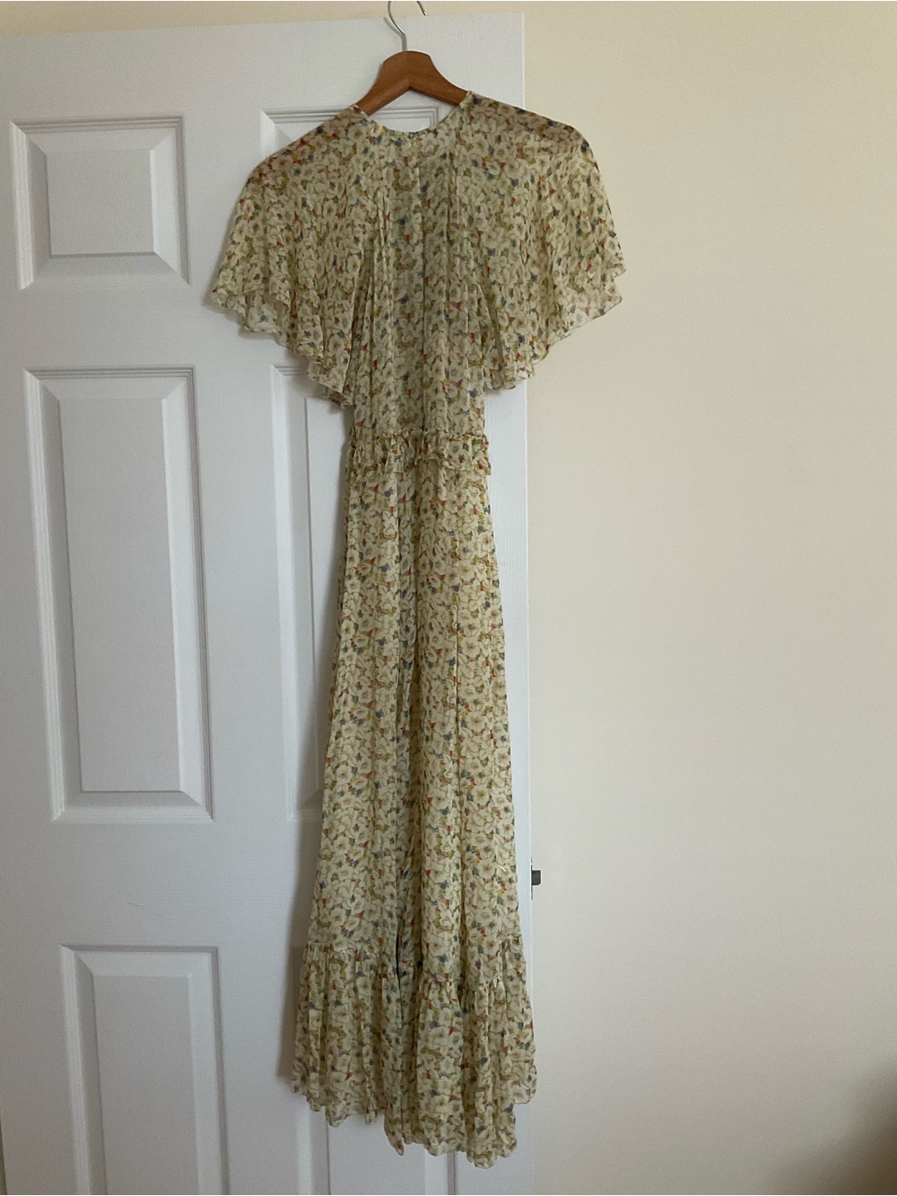 Doen Antoinette Dress - yellow Victorian floral - XS - ALTERATION - Picture 4 of 16